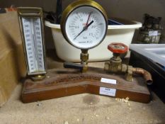 Ornament Commemorative Pressure Gauge