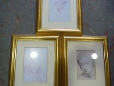Three Reproduction Leonardo Da Vinci Prints