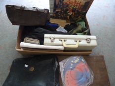 Cutlery Box, Briefcase, LPs, etc.
