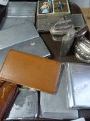 Quantity of Chrome Cigarette Cases, Table Lighters