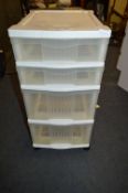 Four Height Wheeled Storage Drawers