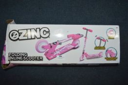 Zinc Folding Inline Scooter