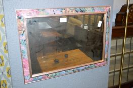 Floral Framed Wall Mirror