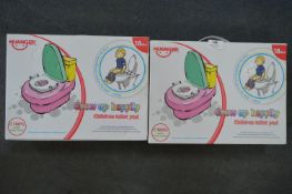Two Children's Toilet Training Seats