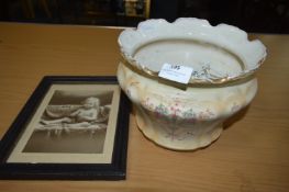 Edwardian Devon Pottery Decorative Jardiniere