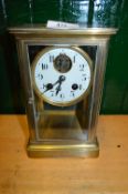 1920's Brass Carriage Clock with French Movement