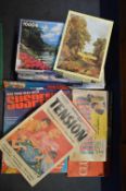 Jigsaws and Board Games Including Sorry, Cluedo, S