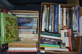 Two Boxes of Hardback Books