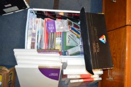 Artists Materials; Canvases, Drawing Paper, Books,