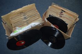 Two Boxes of 78rpm Records