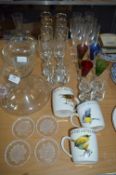 Drinking Glassware, Jugs, Mugs, etc.