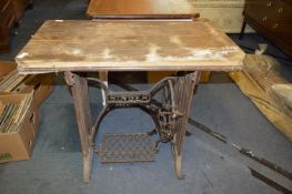 Singer Treadle Sewing Machine Table