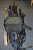 Fresh Water Fishing Rod, Rod Stands, Poles and Bag