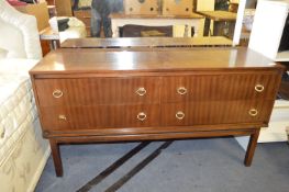 Dark Teak Effect Dressing Table