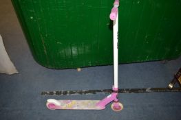 Zinc Girls Pink Scooter