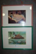 Two Disney Prints - Jungle Book and Snow White