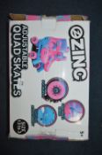 Zinc Adjustable Quad Skates Size: 13 Month to 3 Ye