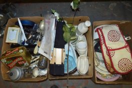 Three Boxes of Kitchen Ware and Cookware, Dinnerwa