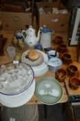 Pottery Decorative Plates, Teapots, Jugs, Hornsea