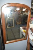 Mahogany Framed Wall Mirror