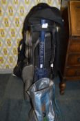 Proline Golf Trolley with Bag and Golf Balls