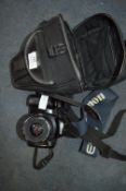 Canon Eos 1000F Camera with Travel Case