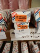 *Box of 10 100mm Square Smooth and a Box of 10 100