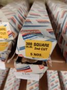 *Two Boxes of 5 300mm Square Second Cut Files