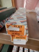 *Two Boxes of 10 200mm Flat Smooth Files