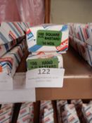 *One Box of 10 100mm Square Bastard Files and a Bo