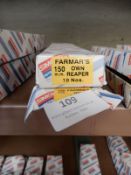 *Two Boxes of 10 150mm Farmers Own Reaper Files