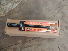 *One Box of 6 Flat Multi cut Files in Blister Pack