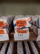 *One Box of 10 100mm Square Smooth and a Box of 10