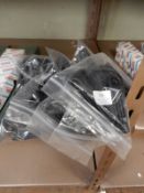 *Fifty Black Plastic File Handles