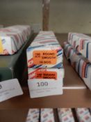 *One Box of 10 100mm Round Smooth and One Box of 1