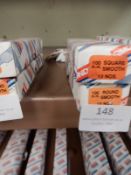 *One Box of 10 100mm Square Smooth and a Box of 10