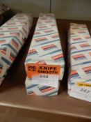 *Two Boxes of 10 200mm Knife Smooth Files