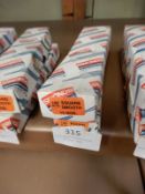 *Box of 10 100mm Square Smooth Files and a Box of