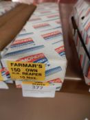 *Two Boxes of 10 150mm Farmers Own Reaper Files