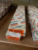 *Two Boxes of 10 200mm Knife Smooth Files