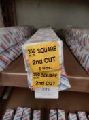 *Two Boxes of 5 350mm Square Second Cut Files