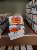 *One Box of 10 100mm Round Smooth and One Box of 1