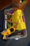 Box of Children's Toys, K'Nex, Ben 10, Bathroom Sc