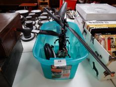 Two Remote Control Helicopters