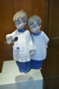 Nao Porcelain Figurine - Choir Boys