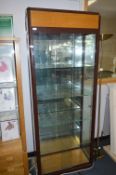 Four Height Shop Display Cabinet with Lights and G