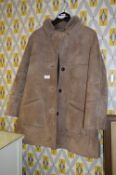 Ladies Fur Lined Sheepskin Coat