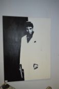 Large Canvas Painting - Scarface
