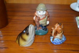 Three Salt & Pepper Pots