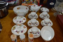 Royal Worcester Evesham Dinnerware etc.